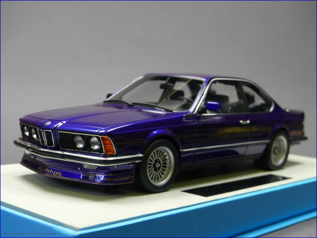 MB-TuningCars - 1:18 BMW E24 6-ER ALPINA B7 S TURBO COUPE 1985 VIOLET  METALLIC = NEU & LS OVP